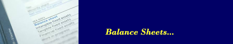 BalanceSheets